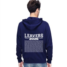  Leavers 2026 Personalized Student Names List School Graduation Stars & Stripes Hoodie